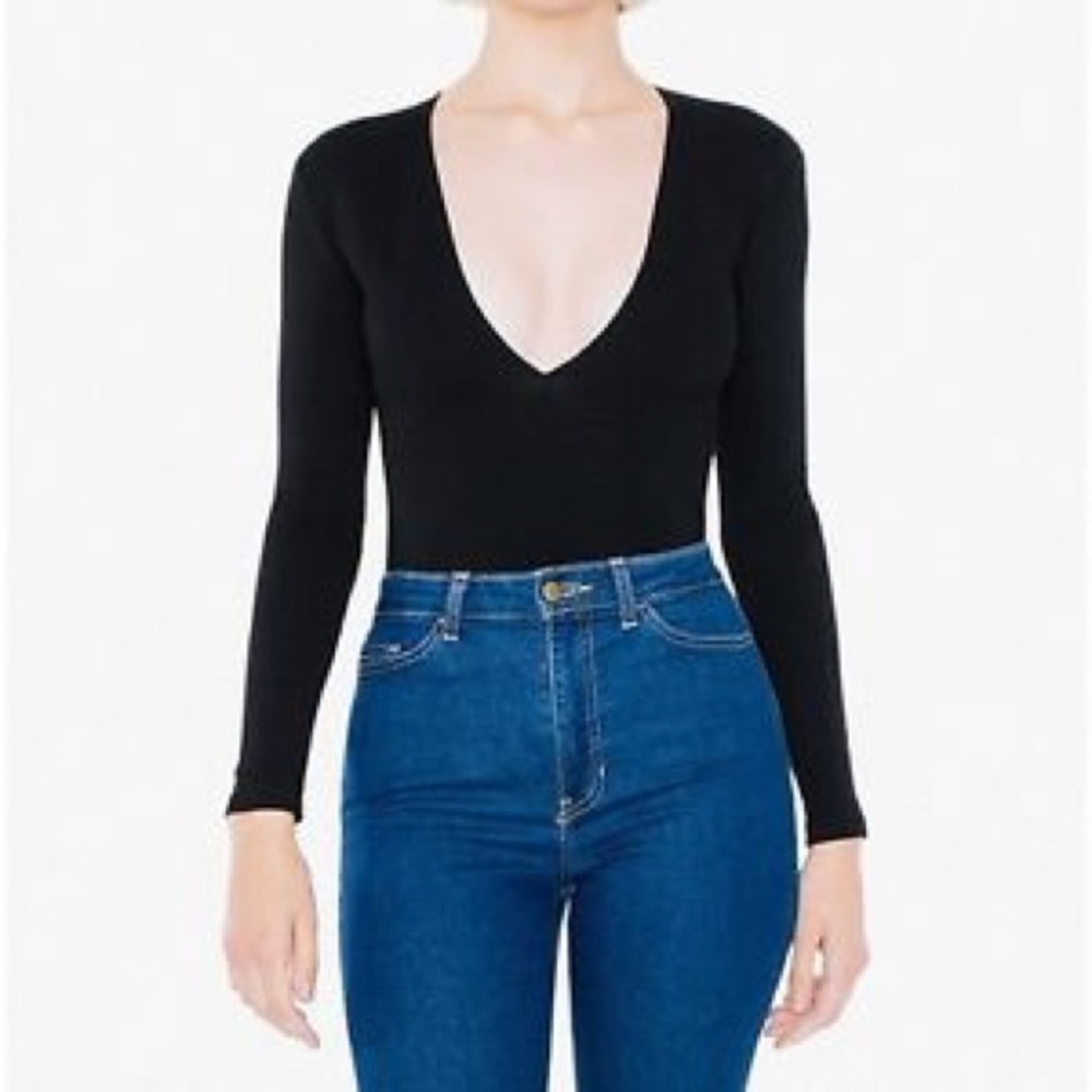Sold Out American Apparel Black Venture Top